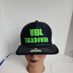 Richardson  VBL Takeover  Black Snapback Baseball Cap‎ New